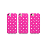 Pink Bolt Pattern Phone Case for iPhone SE