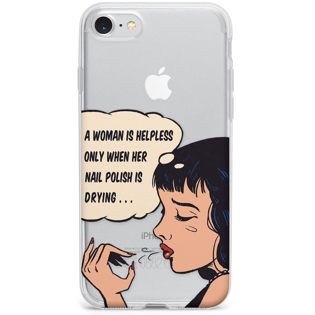 Drying Nails - Pop Art Phone Case for iPhone SE 2020, iPhone SE 2022