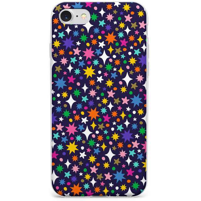 Rainbow Starburst (Purple) Phone Case for iPhone SE 2020, iPhone SE 2022