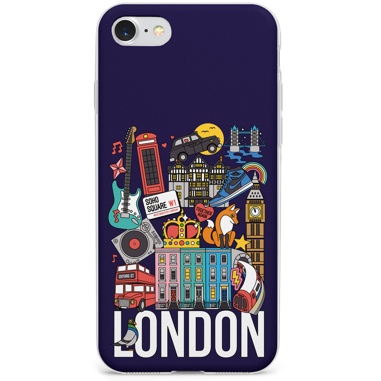 London Calling Phone Case for iPhone SE 2020, iPhone SE 2022