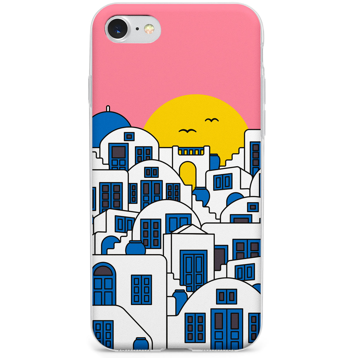 Santorini Sunset Phone Case for iPhone SE 2020, iPhone SE 2022