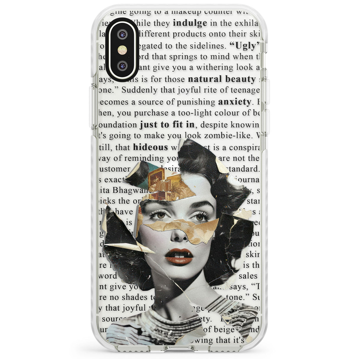 Beauty is Within Impact Phone Case for iPhone X XS Max XR