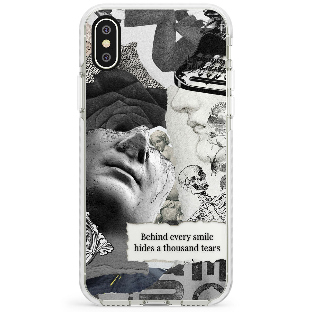 Behind Every Smile Impact Phone Case for iPhone X XS Max XR