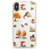 Fall Forest Friends Impact Phone Case for iPhone X XS Max XR