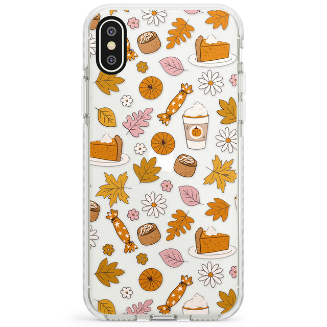 Pumpkin Spice Impact Phone Case for iPhone X XS Max XR