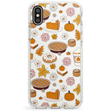 Pumpkin Pie & Autumn Treats Impact Phone Case for iPhone X XS Max XR