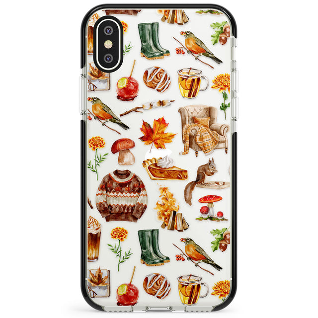 Cozy Autumn Aesthetic Phone Case for iPhone X XS Max XR