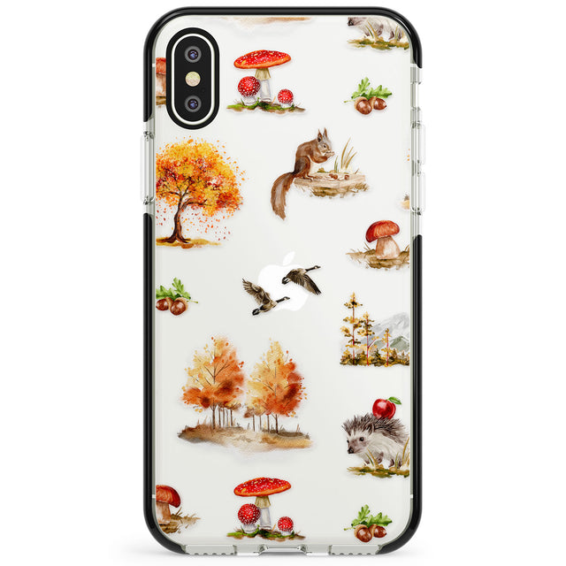 Fall Forest Friends Phone Case for iPhone X XS Max XR