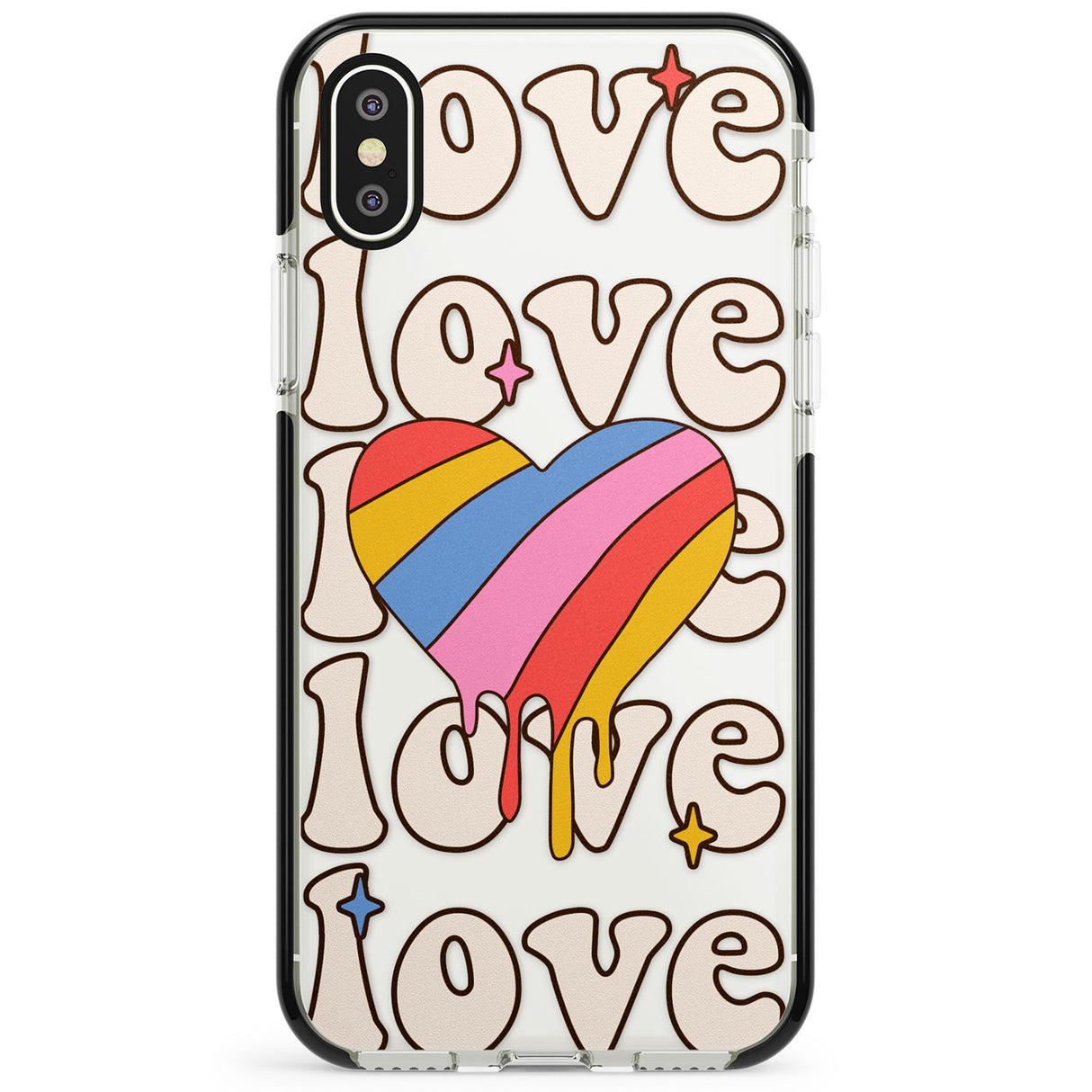 Groovy Love Phone Case for iPhone X XS Max XR