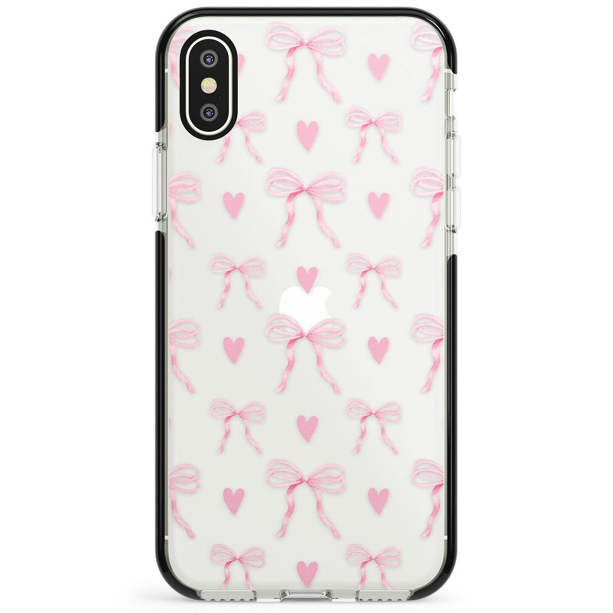 Pink Bows & Hearts Phone Case for iPhone X XS Max XR