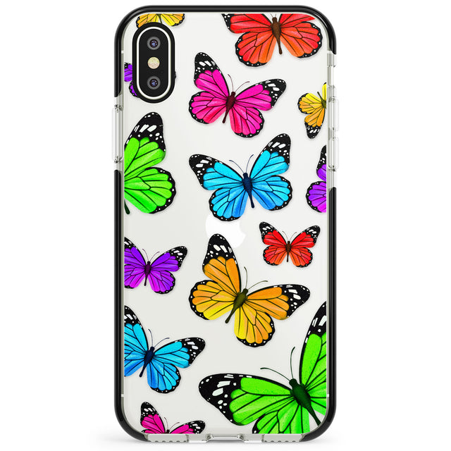 Vibrant Butterflies Phone Case for iPhone X XS Max XR