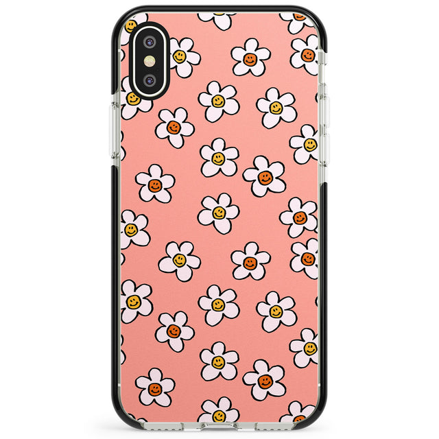 Peachy Daisy Smiles Phone Case for iPhone X XS Max XR