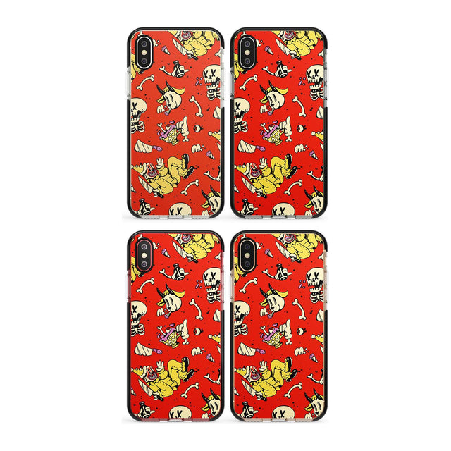 Halloween Mix Pattern Phone Case for iPhone X XS Max XR