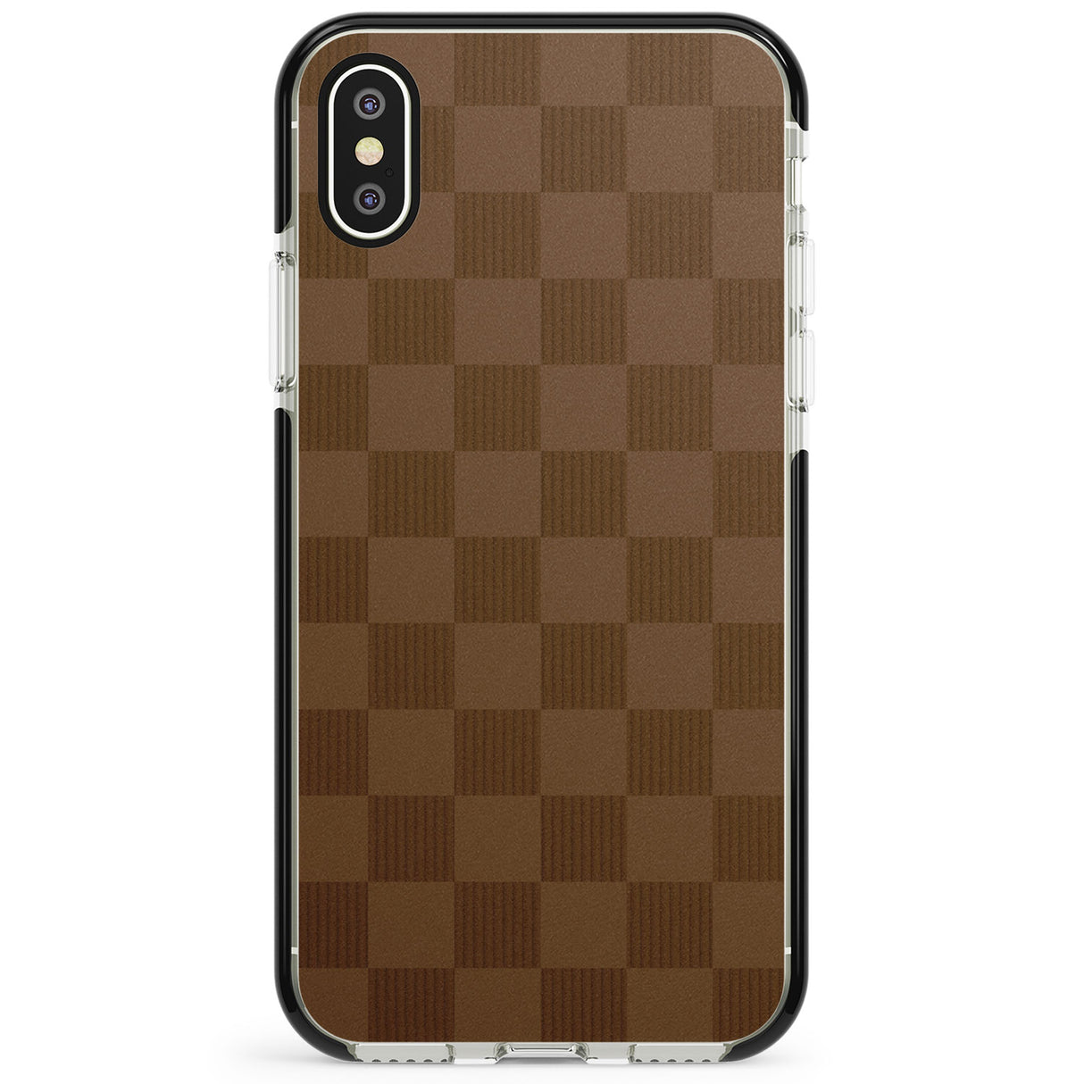 CHOCOLATE CHECKERED Phone Case for iPhone X XS Max XR