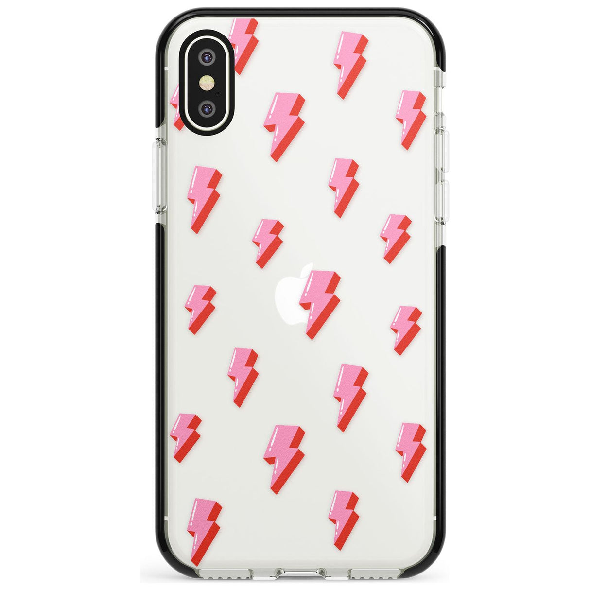 Pink Bolt Pattern Phone Case for iPhone X XS Max XR