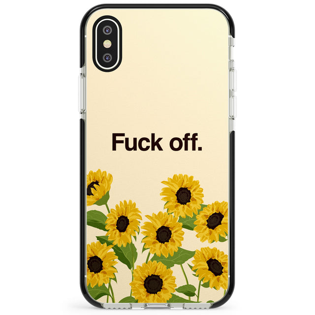Fuck off Phone Case for iPhone X XS Max XR