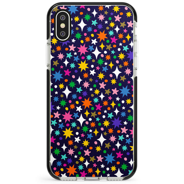 Rainbow Starburst (Purple) Phone Case for iPhone X XS Max XR