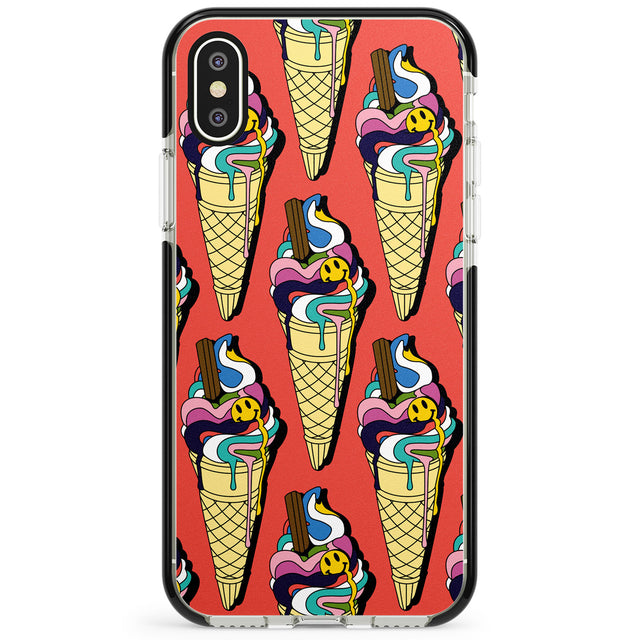 Trip & Drip Ice Cream (Red) Phone Case for iPhone X XS Max XR