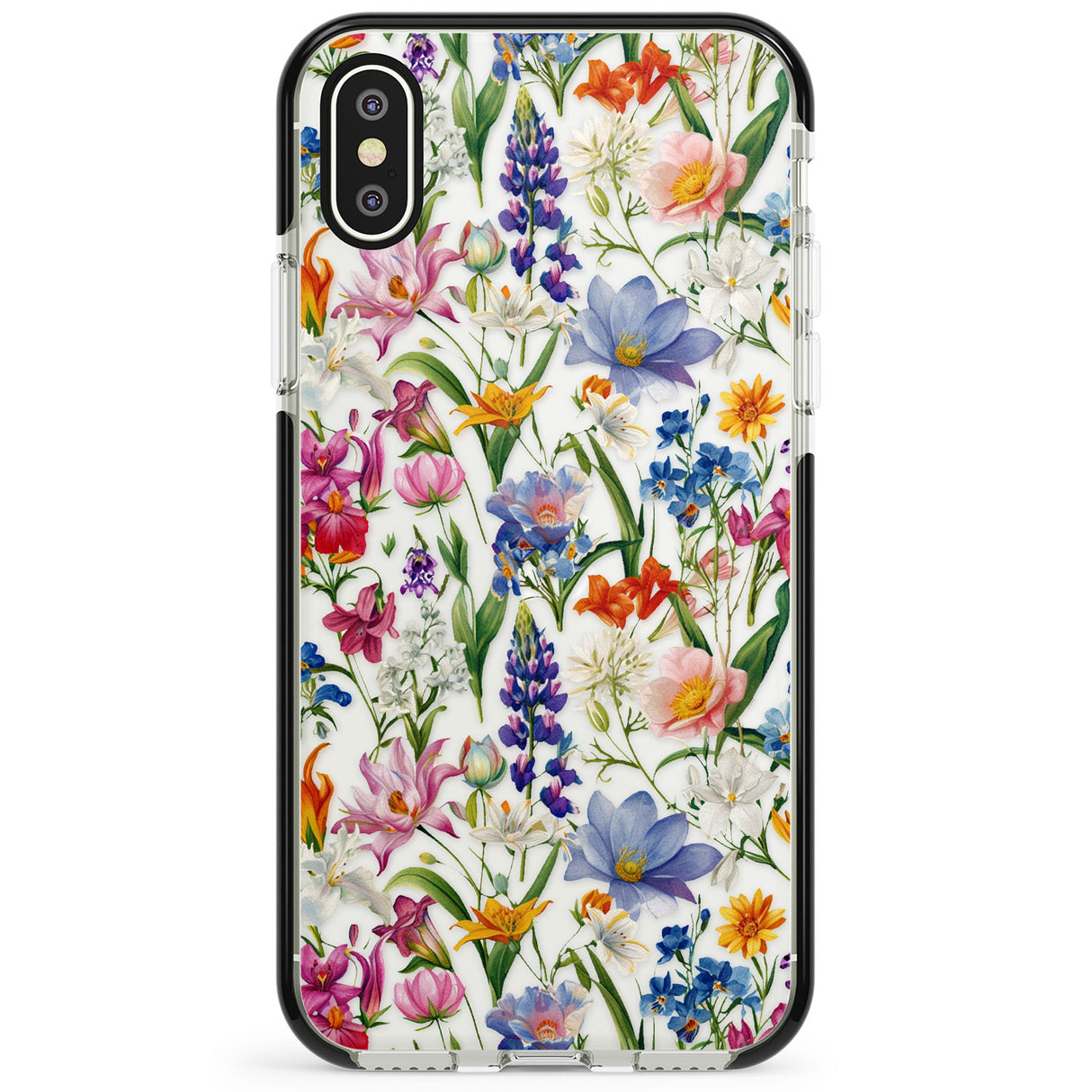Vintage Wildflowers Phone Case for iPhone X XS Max XR