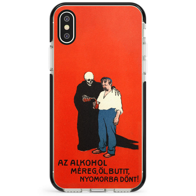 Az Alkohol Poster Phone Case for iPhone X XS Max XR