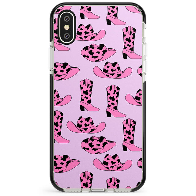 Cow-Girl Pattern Phone Case for iPhone X XS Max XR