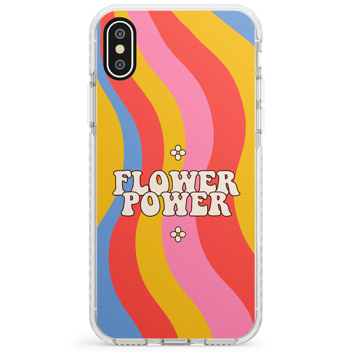 Melting Flower Power Impact Phone Case for iPhone X XS Max XR