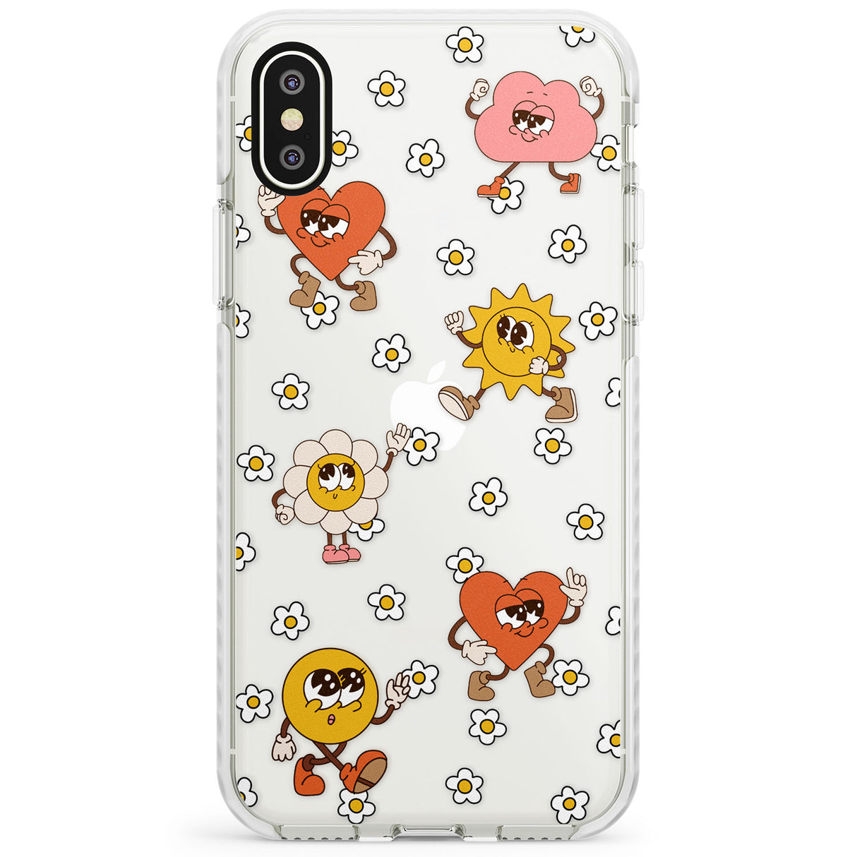 Daisies & Friends Impact Phone Case for iPhone X XS Max XR