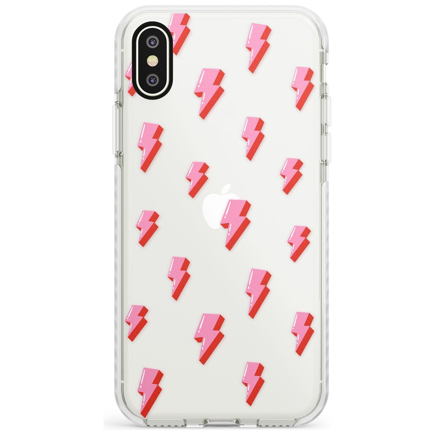 Pink Bolt Pattern Phone Case for iPhone X XS Max XR