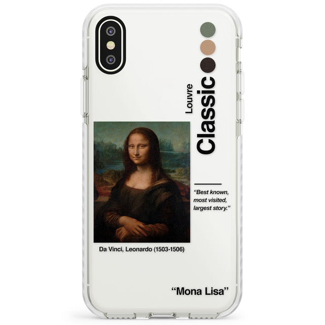 Mona Lisa - Leonardo Da Vinci Impact Phone Case for iPhone X XS Max XR