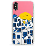 Santorini Sunset Impact Phone Case for iPhone X XS Max XR