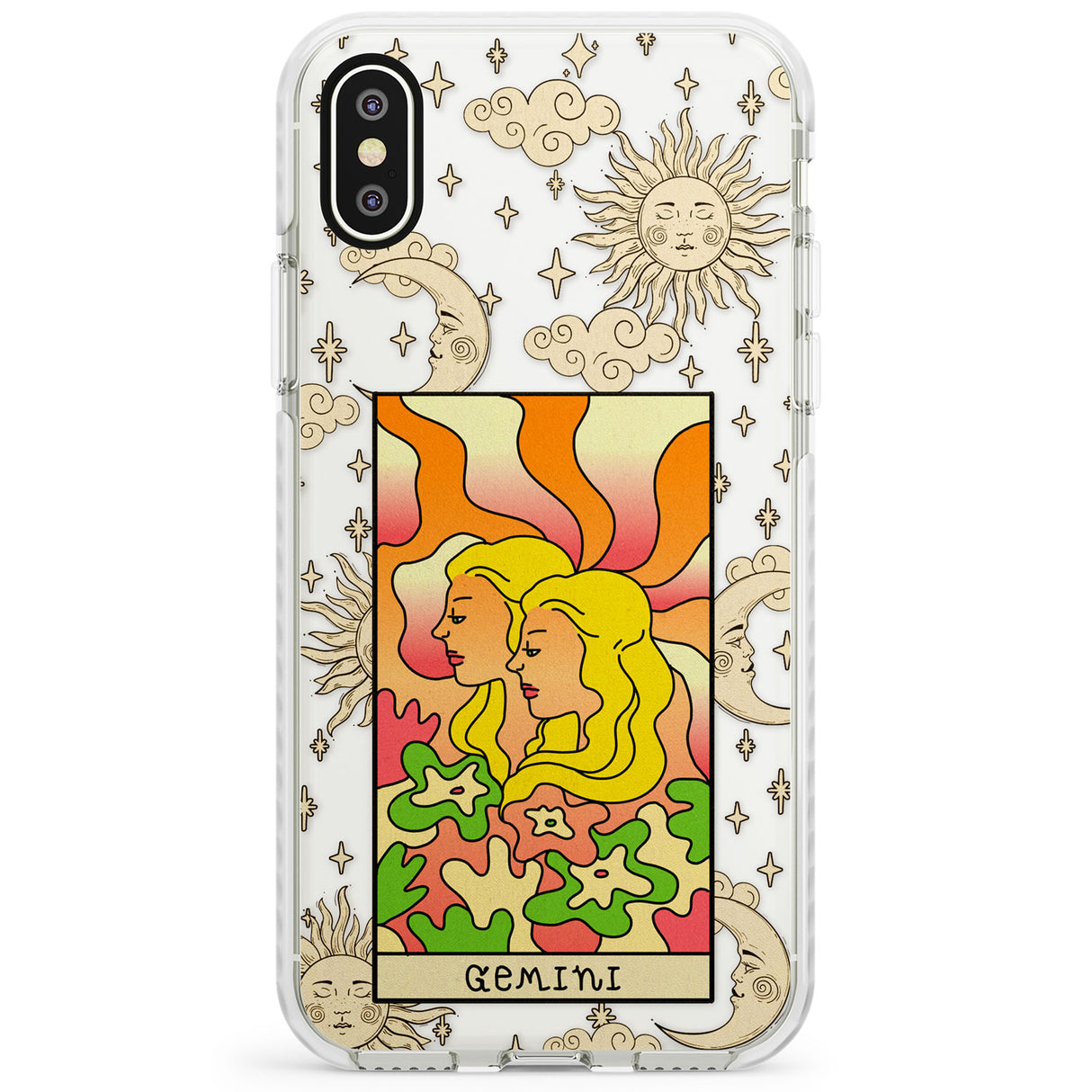 Celestial Zodiac - Gemini Impact Phone Case for iPhone X XS Max XR