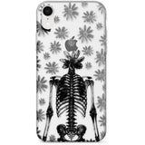 Skeleton Flower Phone Case for iPhone X, XS Max, XR