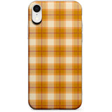 Pumpkin Plaid Phone Case for iPhone X, XS Max, XR