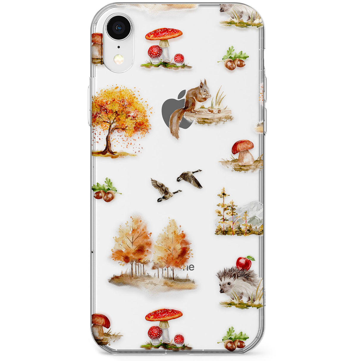 Fall Forest Friends Phone Case for iPhone X, XS Max, XR