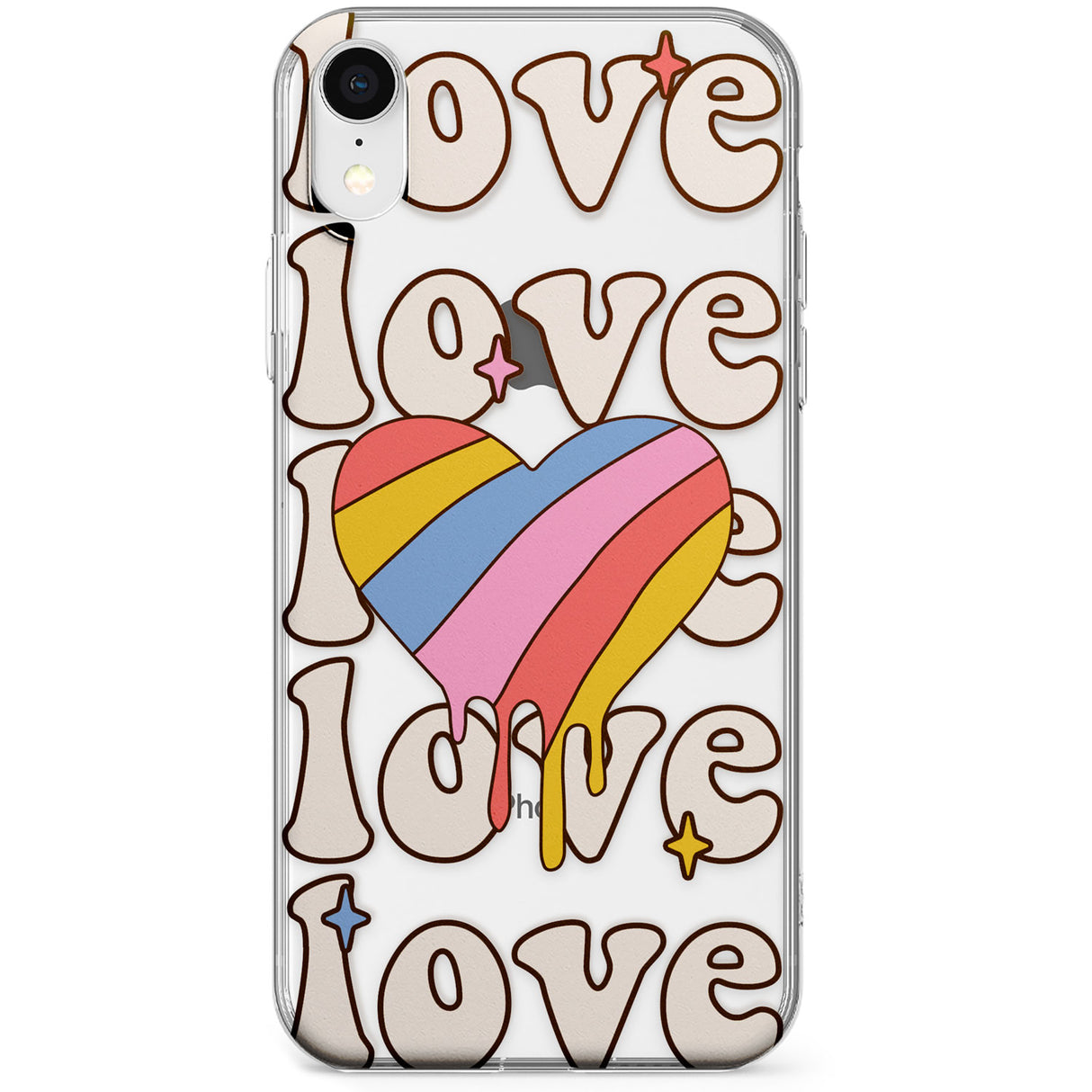 Groovy Love Phone Case for iPhone X, XS Max, XR
