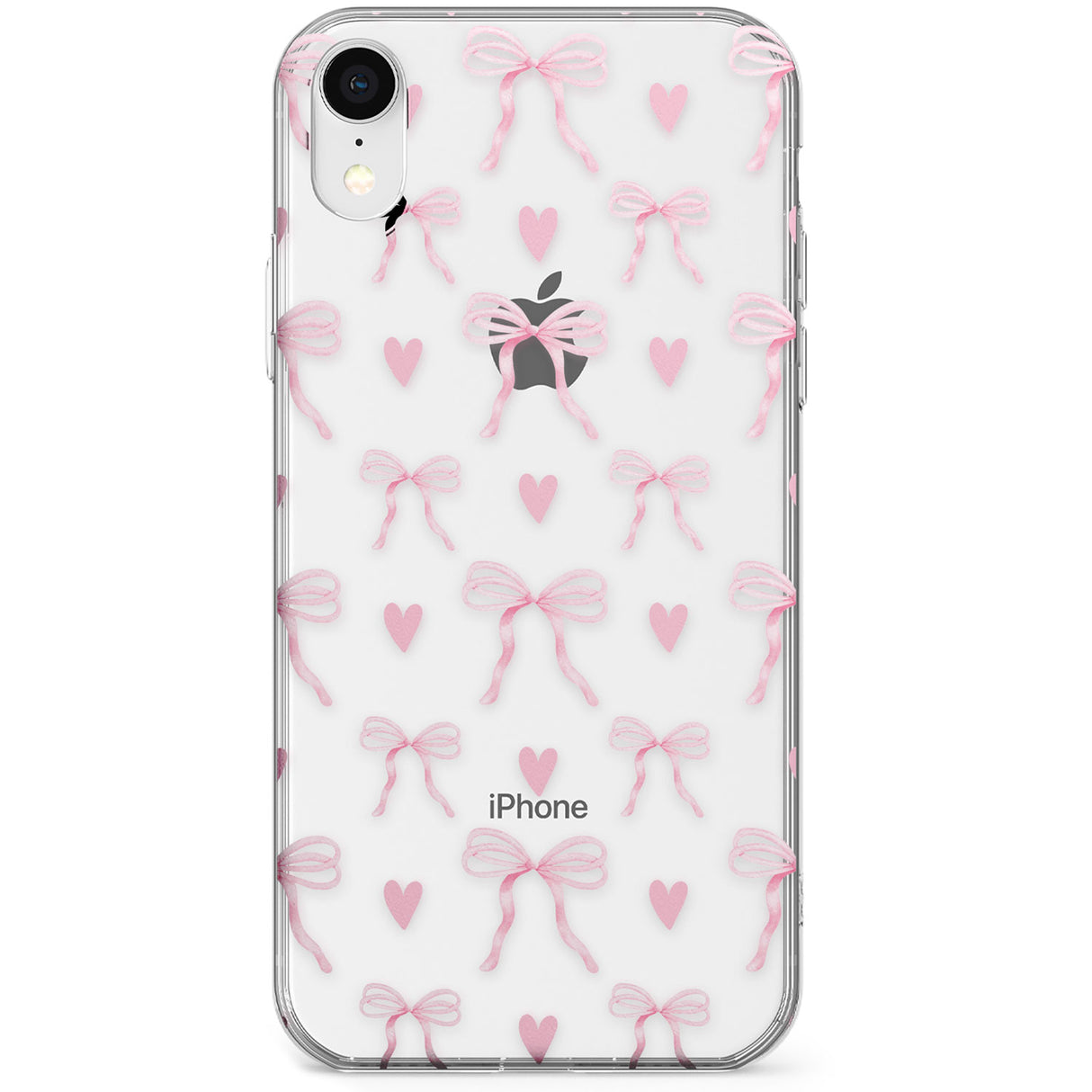 Pink Bows & Hearts Phone Case for iPhone X, XS Max, XR