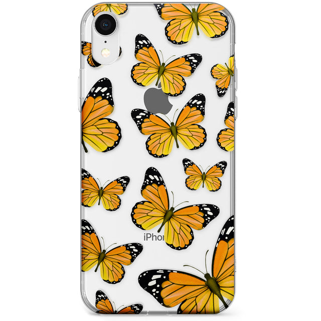 Sun-Yellow Butterflies Phone Case for iPhone X, XS Max, XR