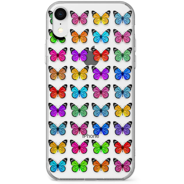 Colourful Butterfly Pattern Phone Case for iPhone X, XS Max, XR