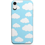 Blue Sky & Clouds Pattern Phone Case for iPhone X, XS Max, XR