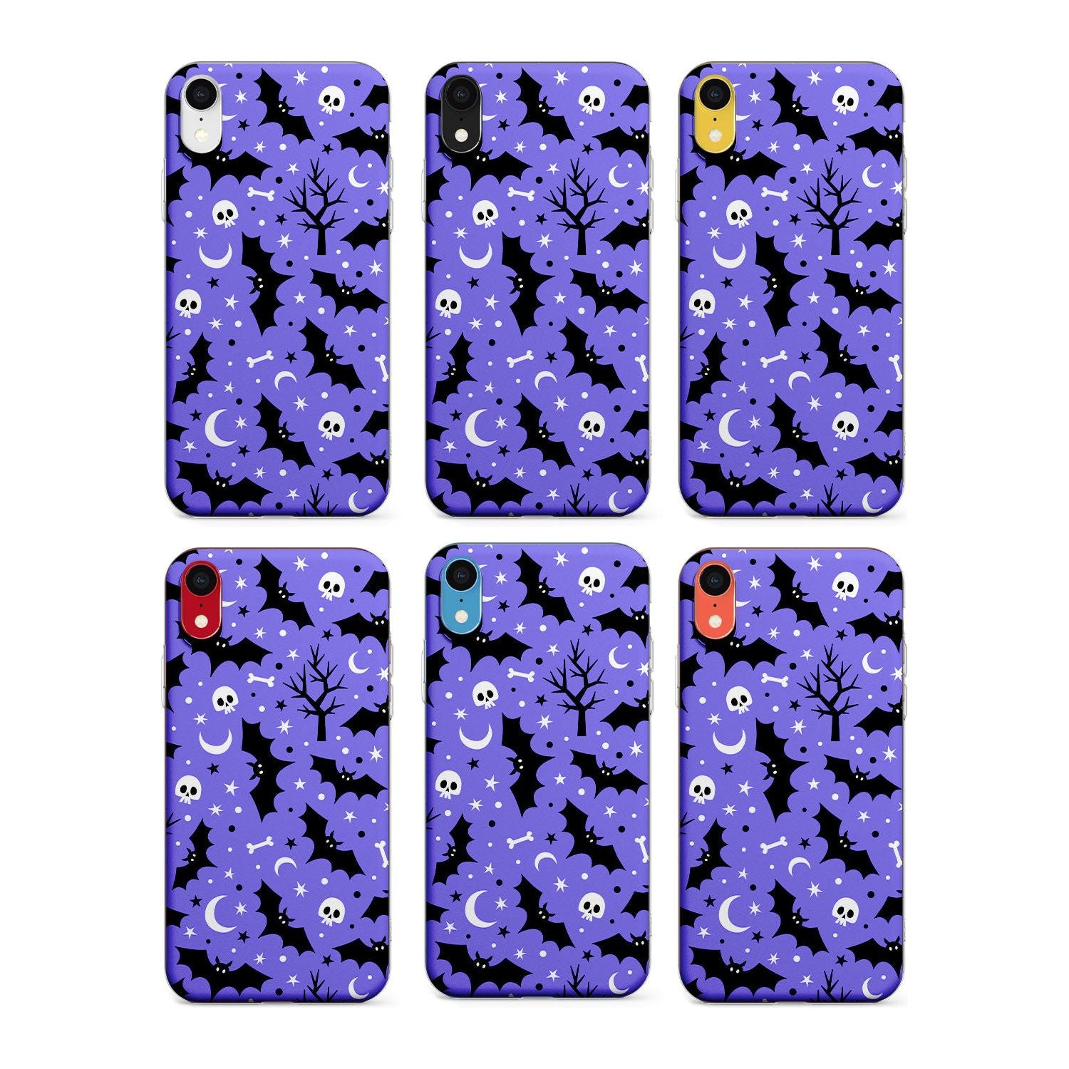 Halloween Mix Pattern Phone Case for iPhone X XS Max XR