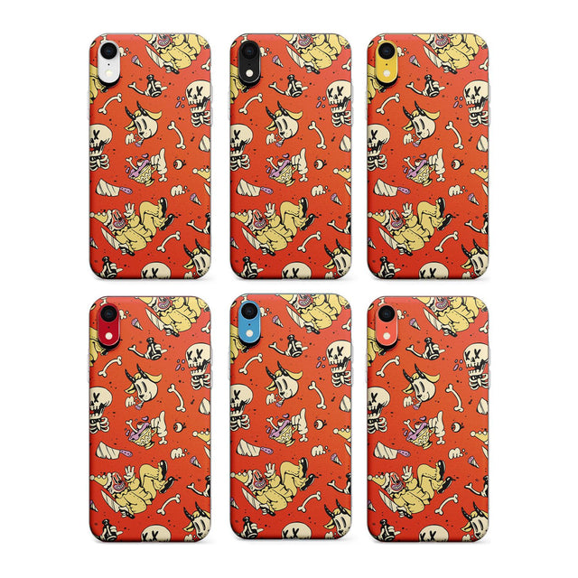 Halloween Mix Pattern Phone Case for iPhone X XS Max XR