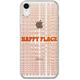 Happy Place (Orange) Phone Case for iPhone X, XS Max, XR