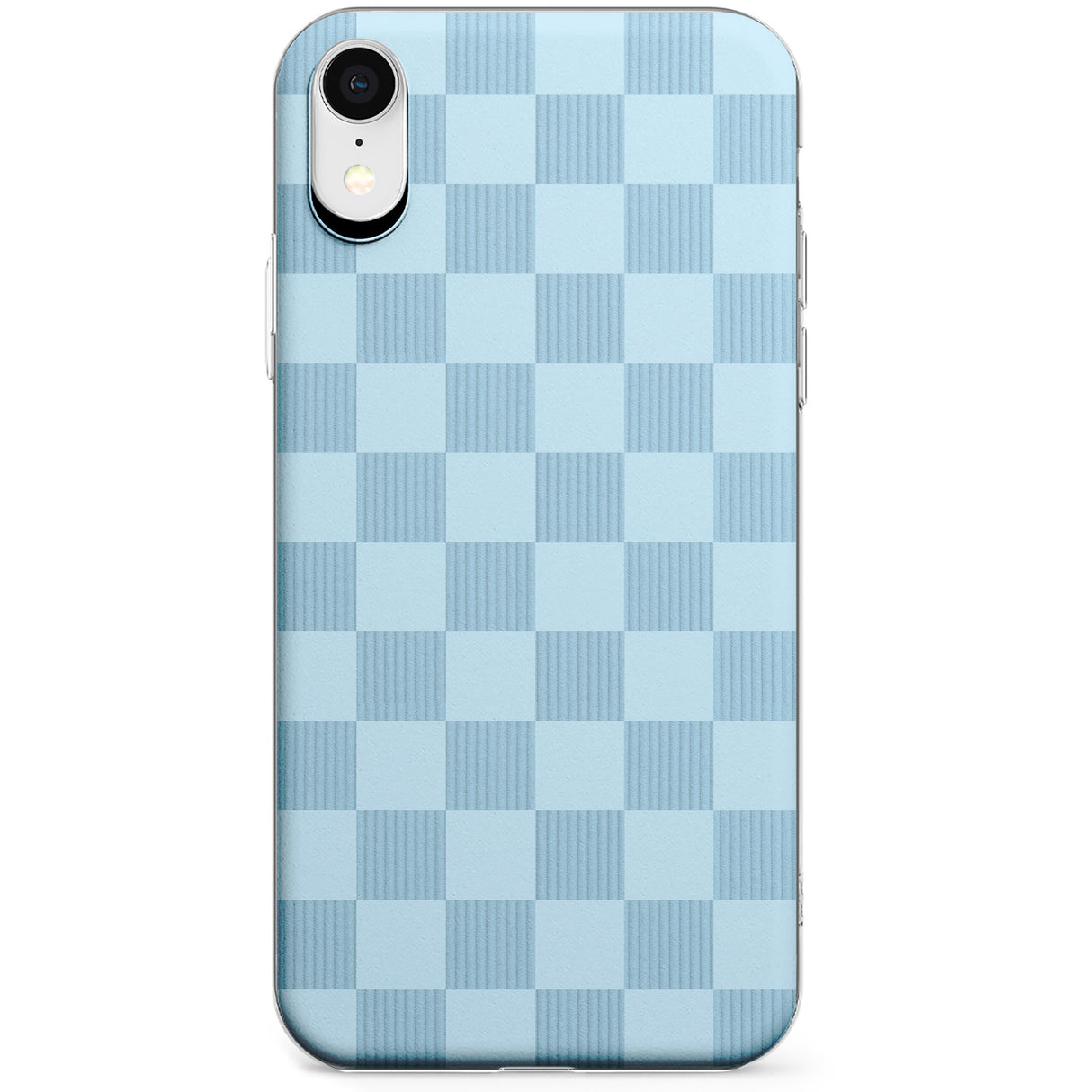 SKYBLUE CHECKERED Phone Case for iPhone X, XS Max, XR