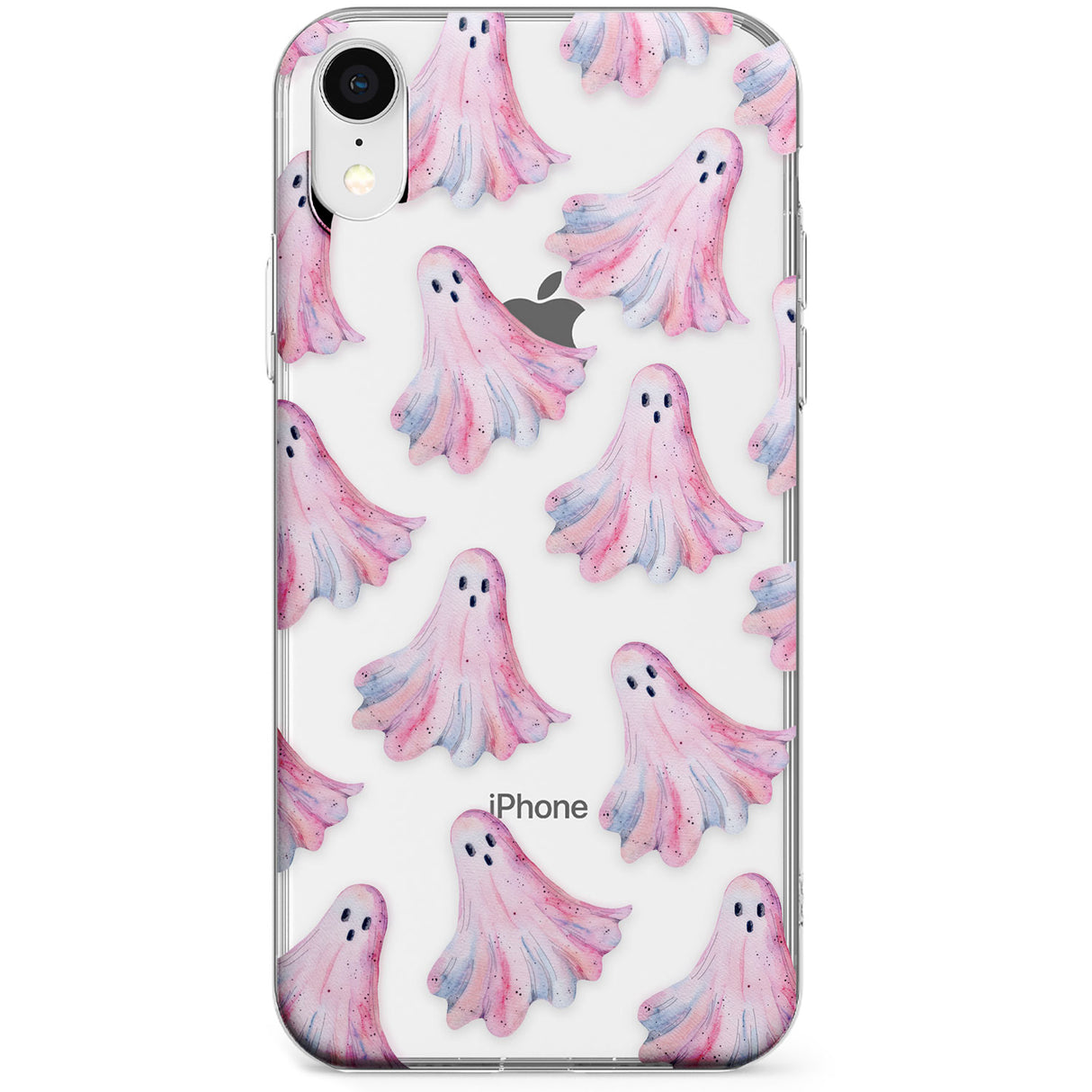 Pink Ghosts Phone Case for iPhone X, XS Max, XR