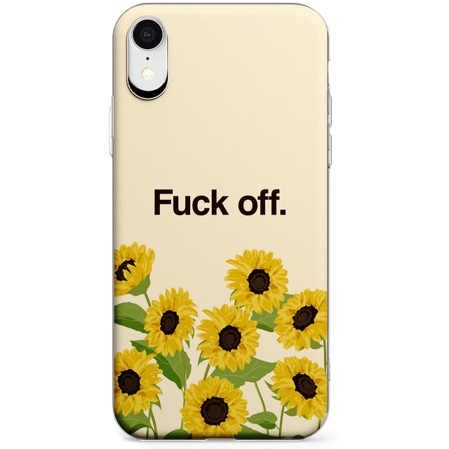 Fuck off Phone Case for iPhone X, XS Max, XR