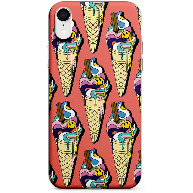 Trip & Drip Ice Cream (Red) Phone Case for iPhone X, XS Max, XR