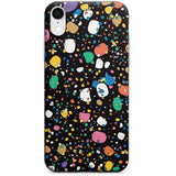 Colourful Confetti Pebbles (Black) Phone Case for iPhone X, XS Max, XR