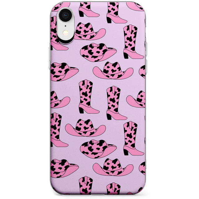 Cow-Girl Pattern Phone Case for iPhone X, XS Max, XR
