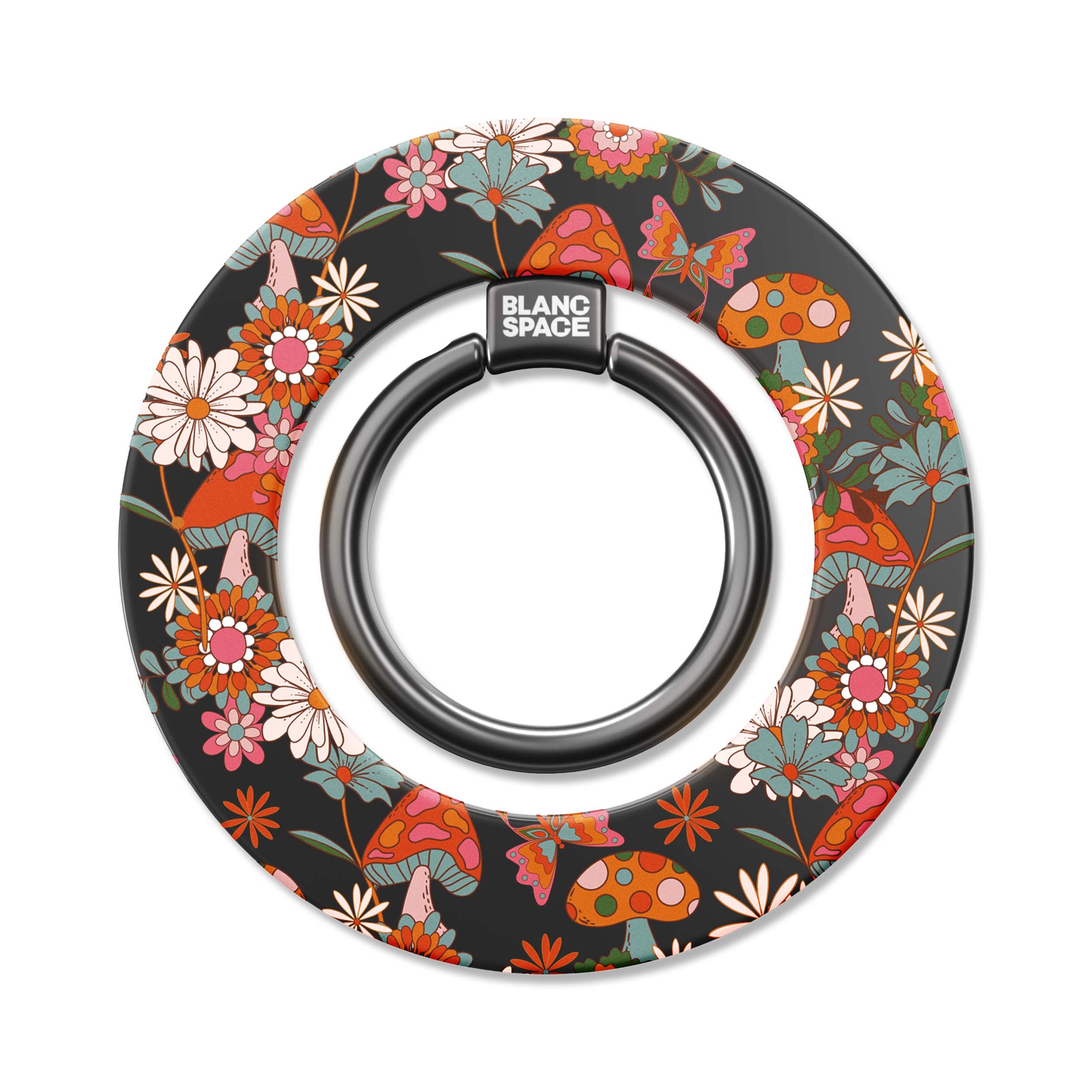 Seventies Bloom Magsafe Grip Magsafe Grip Black