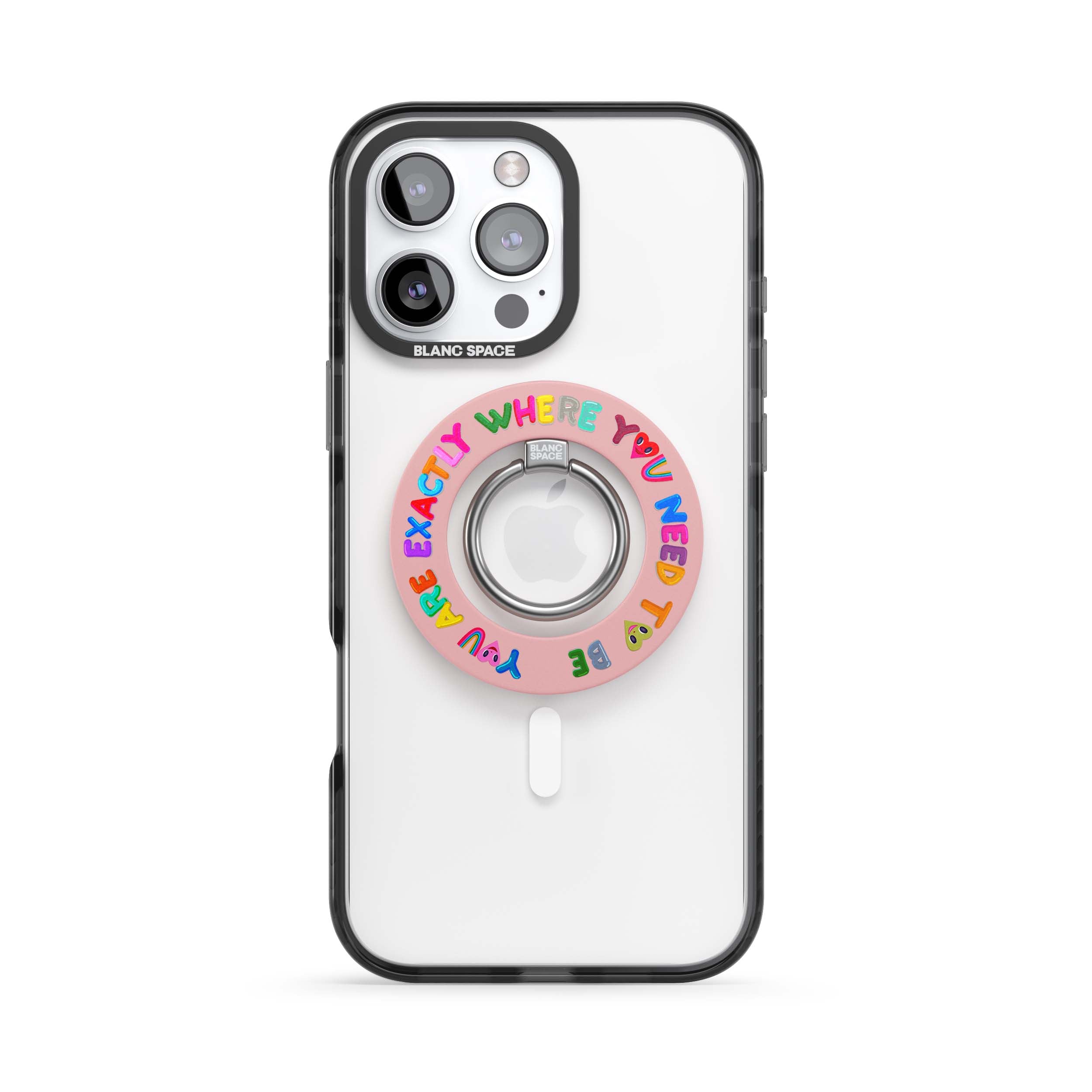 Oil Painted Hearts Magsafe Grip Magsafe Grip Pink